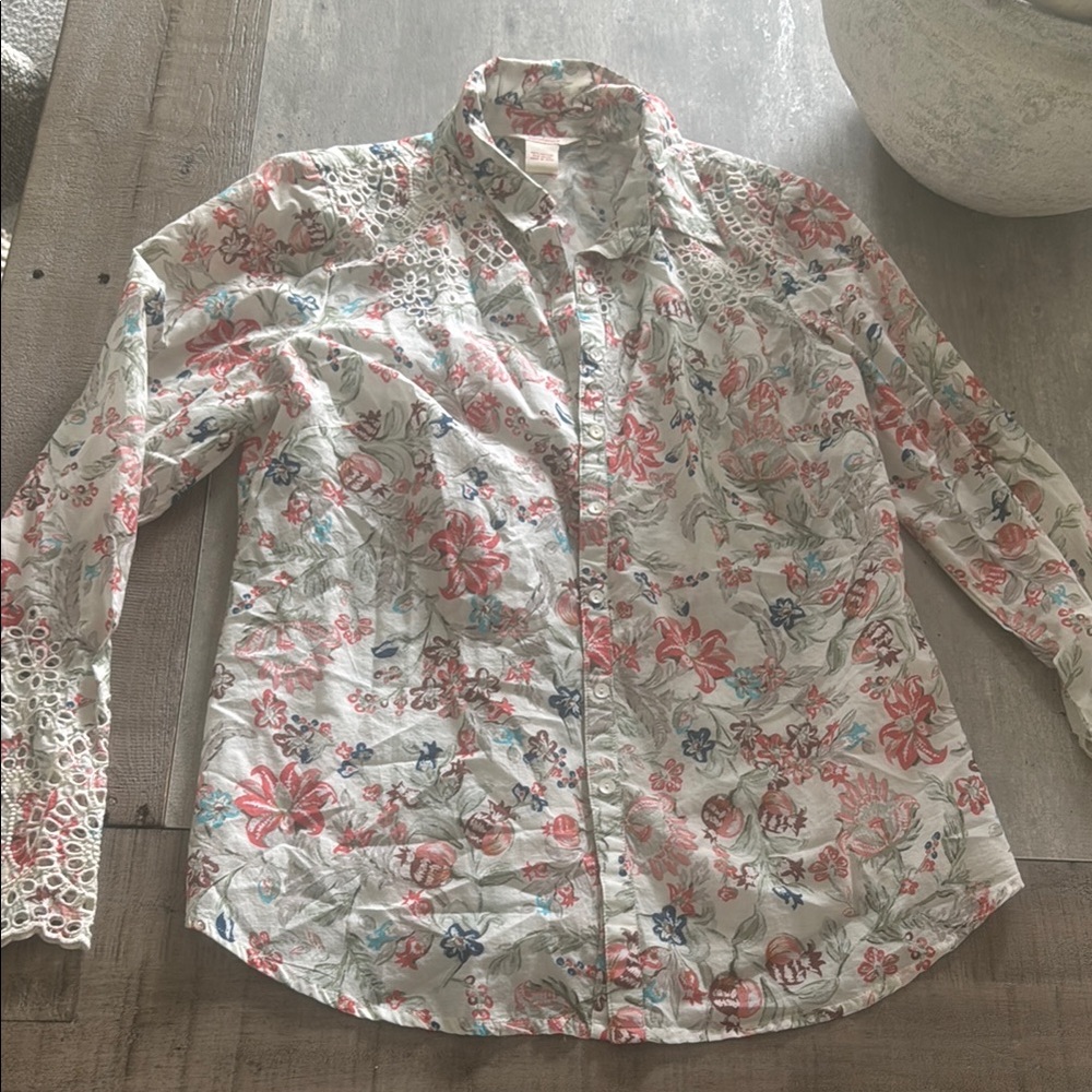 Sundance Multicolor Floral Blouse